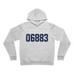 06883 Weston Connecticut Zip Code Unisex Sponge Fleece Pullover Hoodie Sweatshirt