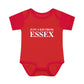 Just a kid from Essex Infant Baby Rib Bodysuit