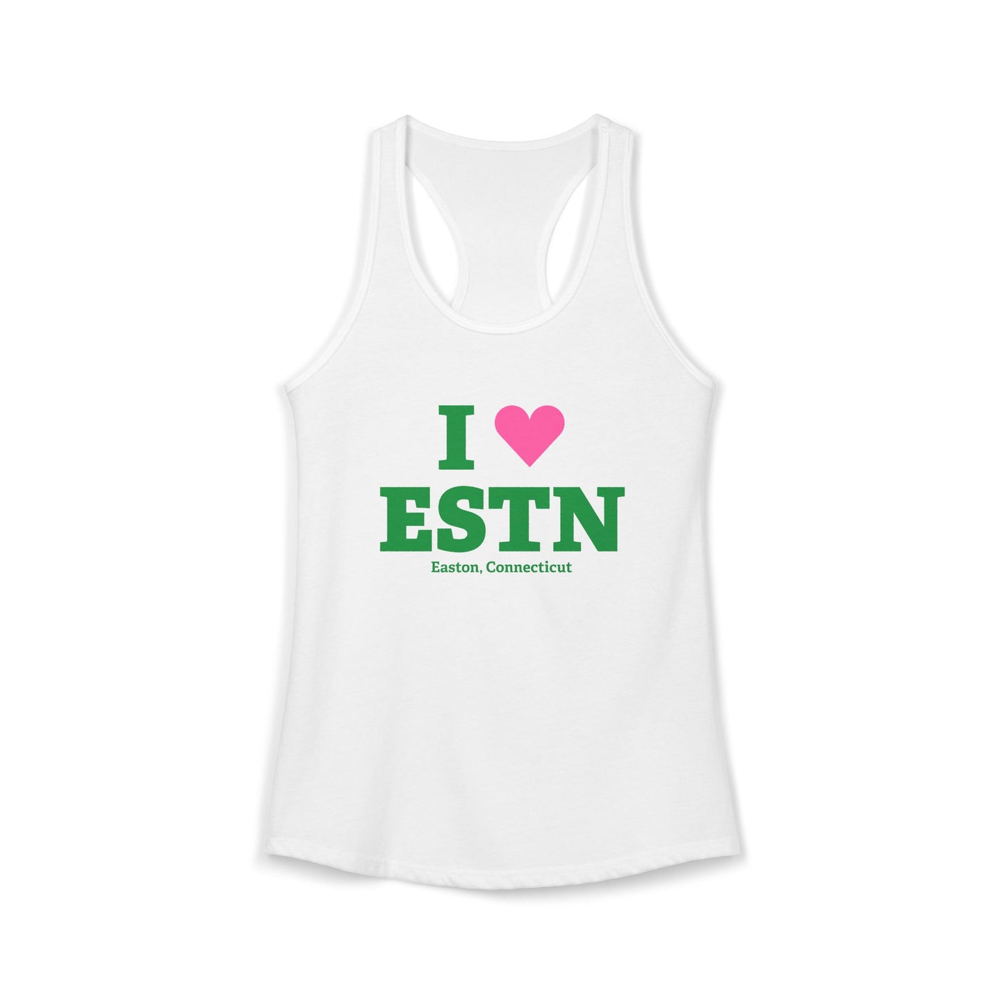 I Heart ESTN Women's Ideal Racerback Tank Top