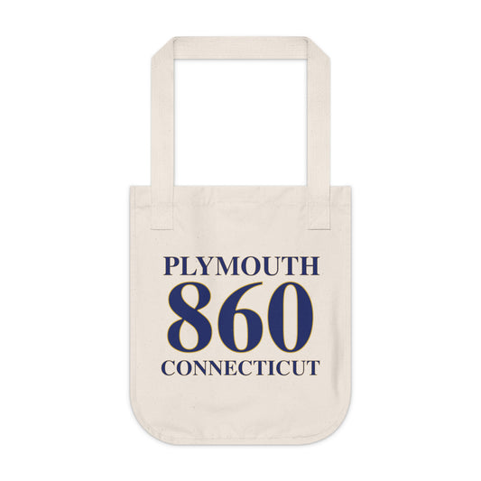 Plymouth 860 Connecticut Organic Canvas Tote Bag