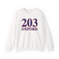 203 Oxford Red White & Blue Unisex Heavy Blend™ Crewneck Sweatshirt