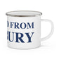 Just a kid from Simsbury Enamel Camping Mug