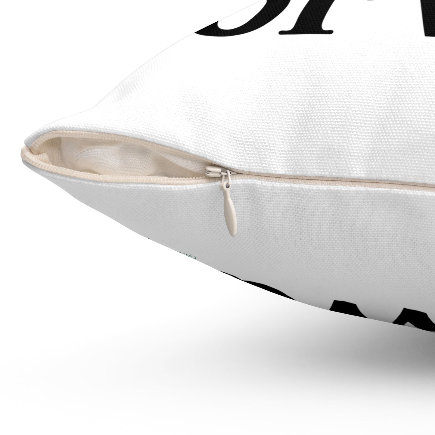 I Clover Norwalk Spun Polyester Square Pillow