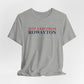 Just a kid from Rowayton Unisex Jersey Short Sleeve T-Shirt