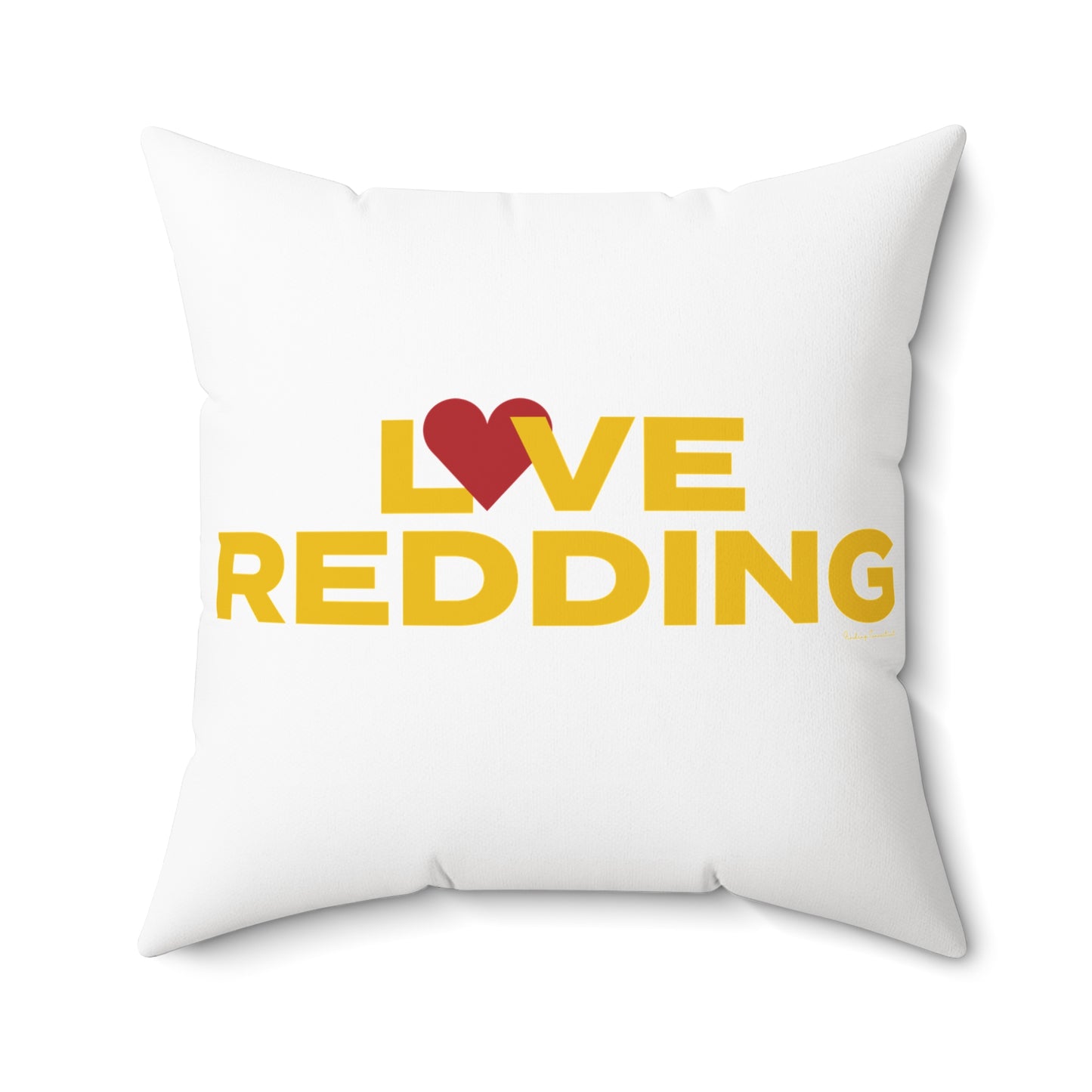 Love Redding Spun Polyester Square Pillow