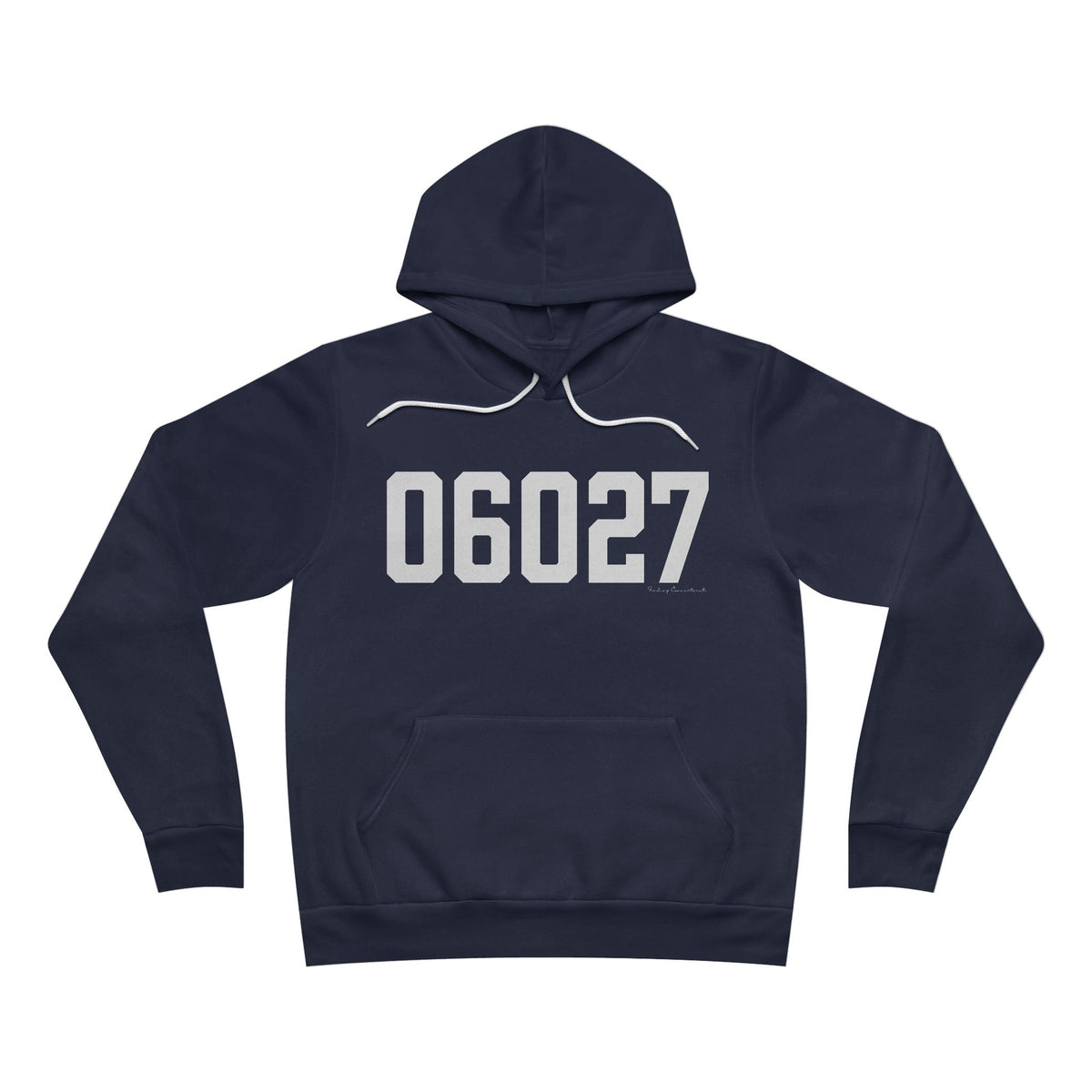 06027 Hartland CT Zip Code Unisex Sponge Fleece Pullover Hoodie