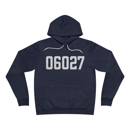 06027 Hartland CT Zip Code Unisex Sponge Fleece Pullover Hoodie