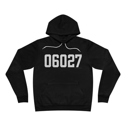 06027 Hartland CT Zip Code Unisex Sponge Fleece Pullover Hoodie