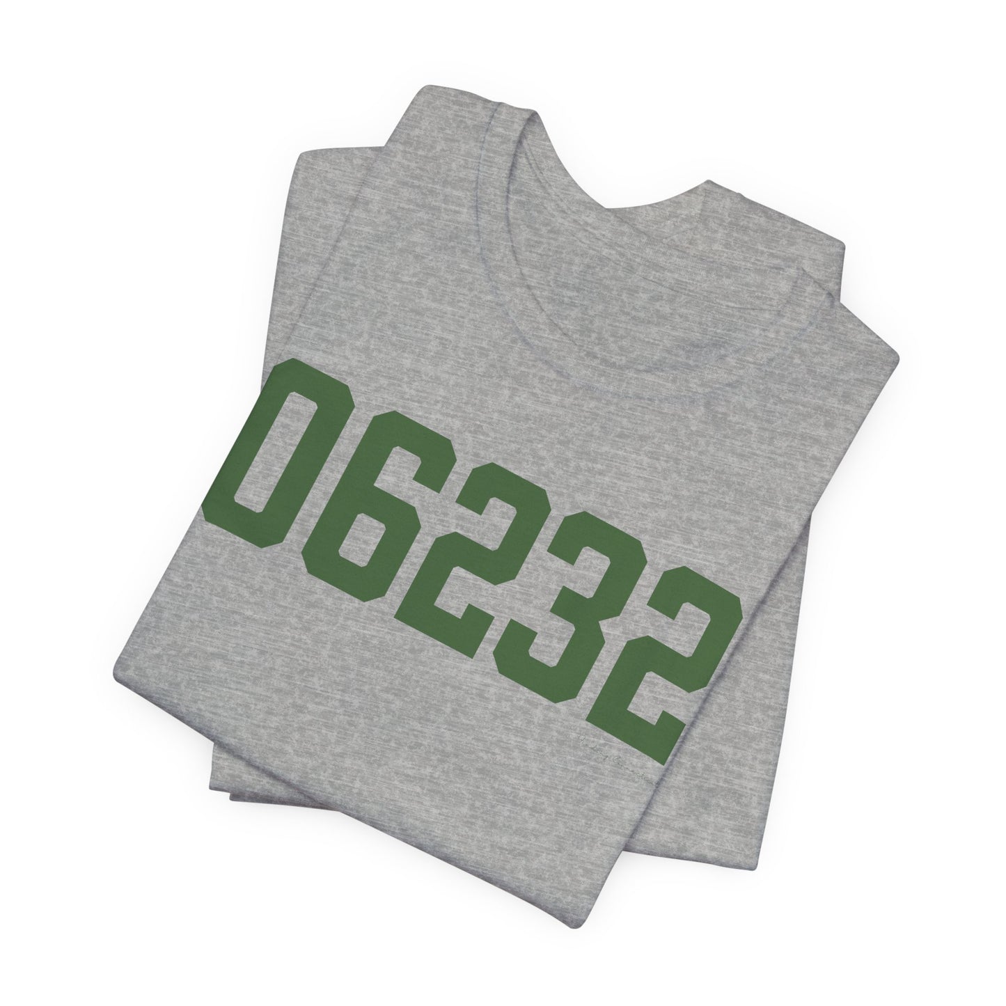 06232 Andover Connecticut Zip Code Unisex Jersey Short Sleeve T-Shirt