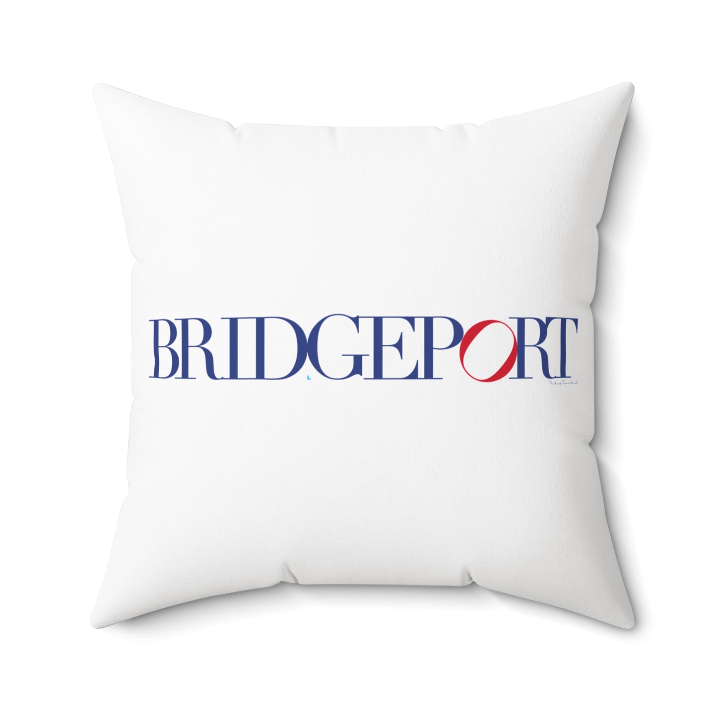 41 Tilt Bridgeport Spun Polyester Square Pillow