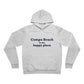 Compo Beach Is My Happy Place Unisex Sponge Fleece Pullover Hoodie Sweatshirt