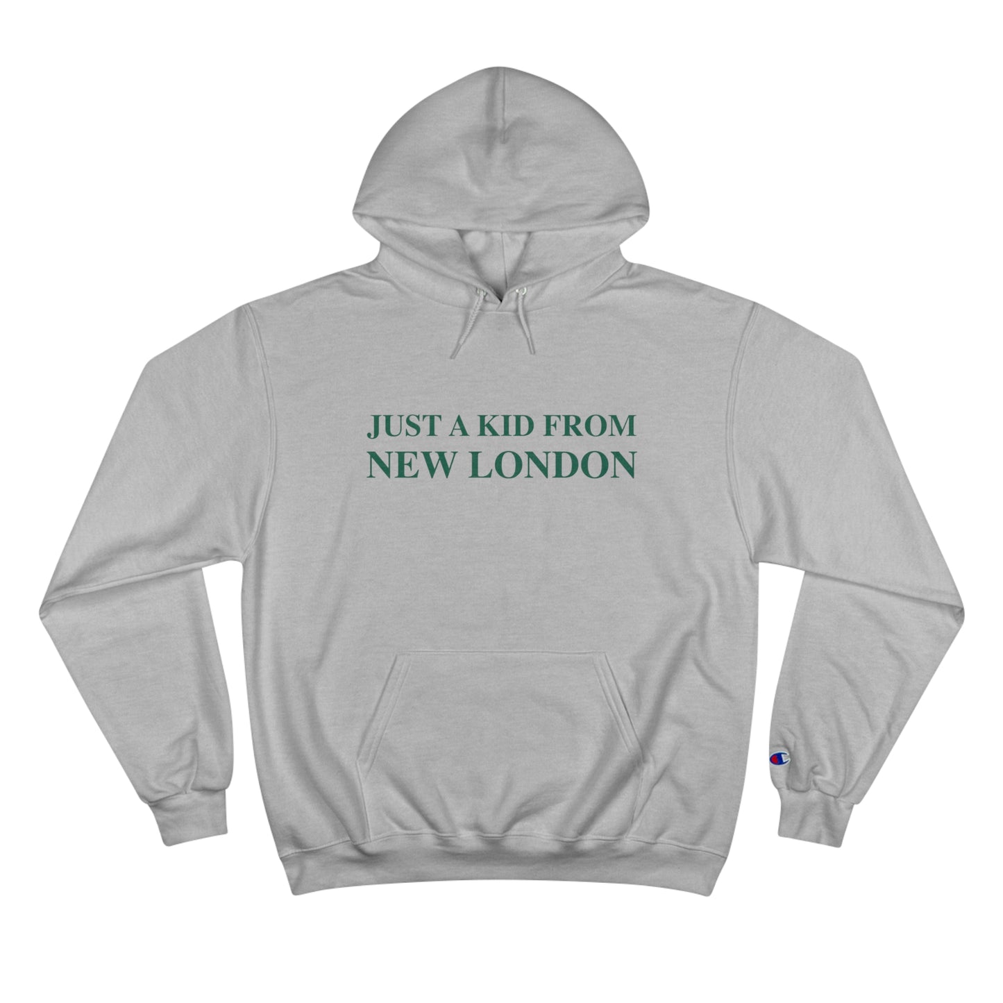 Just a kid from New London Champion Hoodie