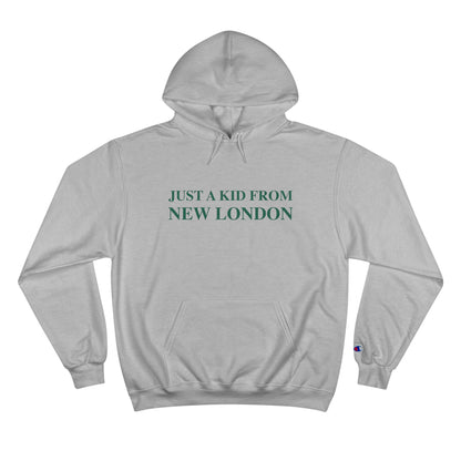 Just a kid from New London Champion Hoodie