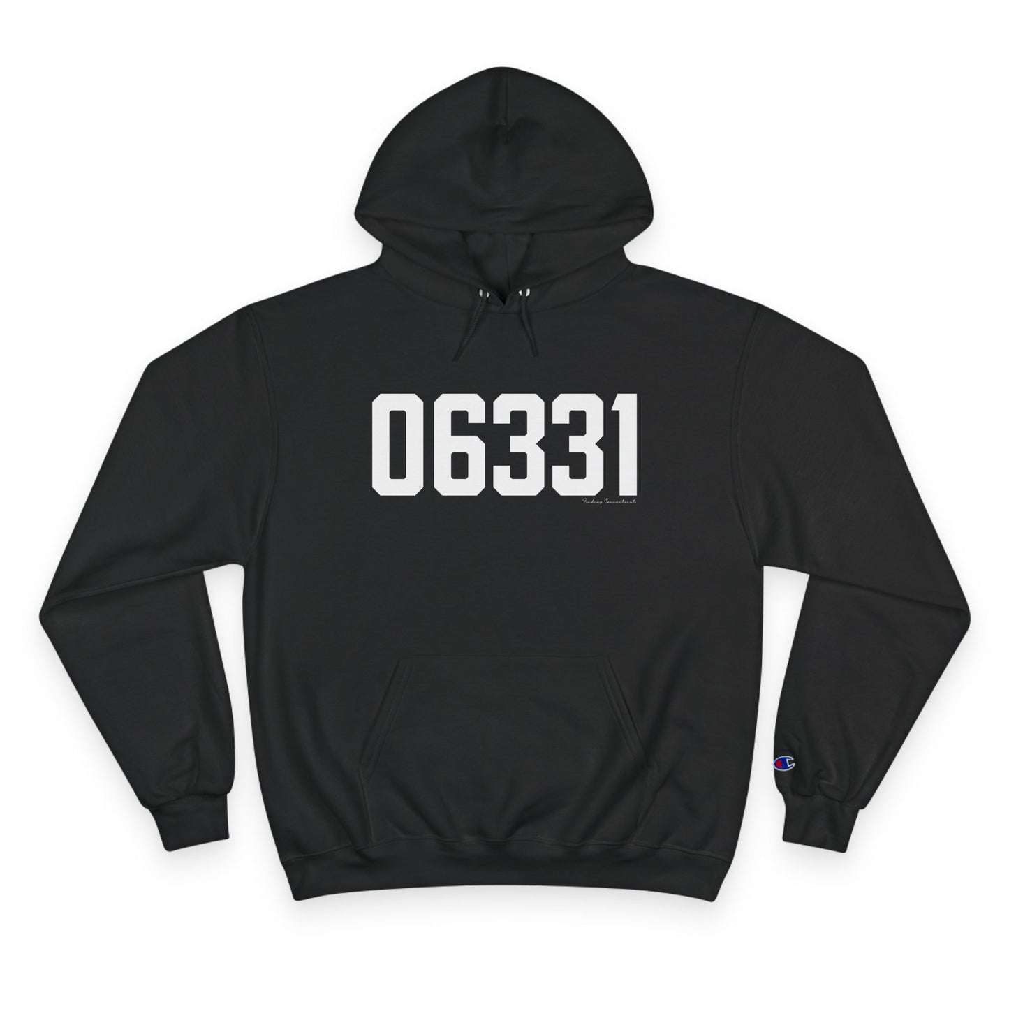06331 Canterbury CT Zip Code Champion Hoodie