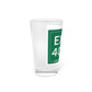 Vintage Exit 40A Merritt Parkway Sign Pint Glass, 16oz