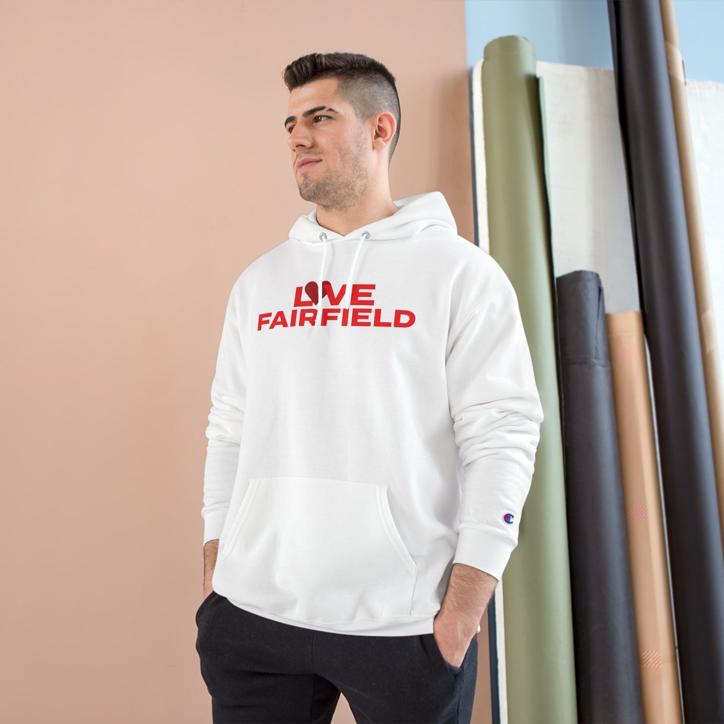 Love Fairfield Champion Hoodie