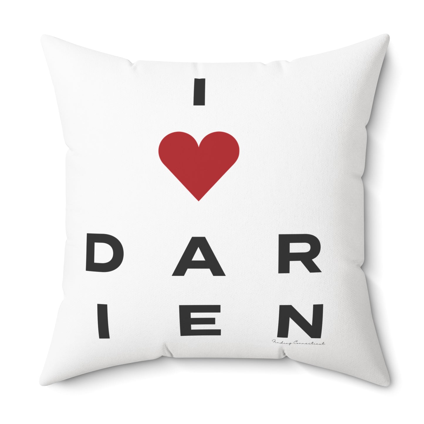 Darien Vision Spun Polyester Square Pillow