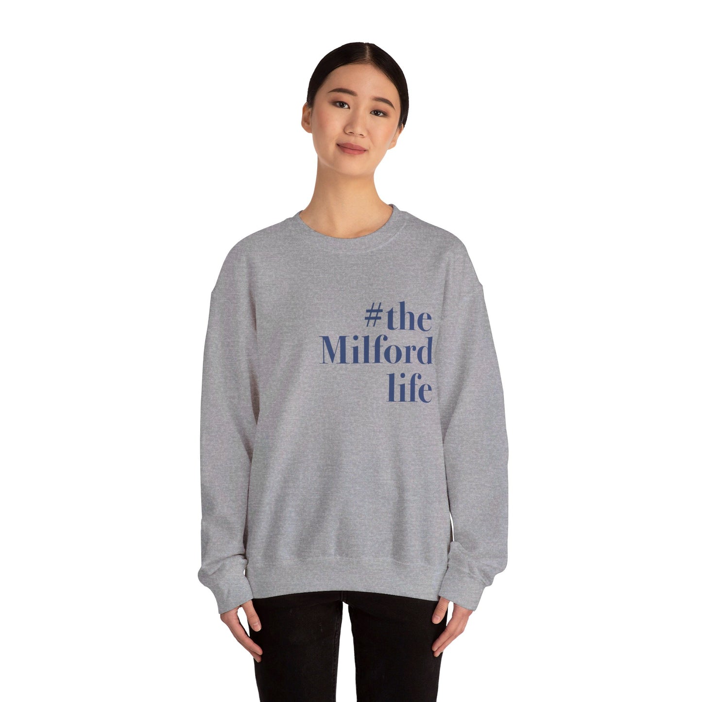 #themilfordlife Unisex Heavy Blend™ Crewneck Sweatshirt