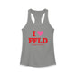 I Heart FFLD Women's Ideal Racerback Tank Top