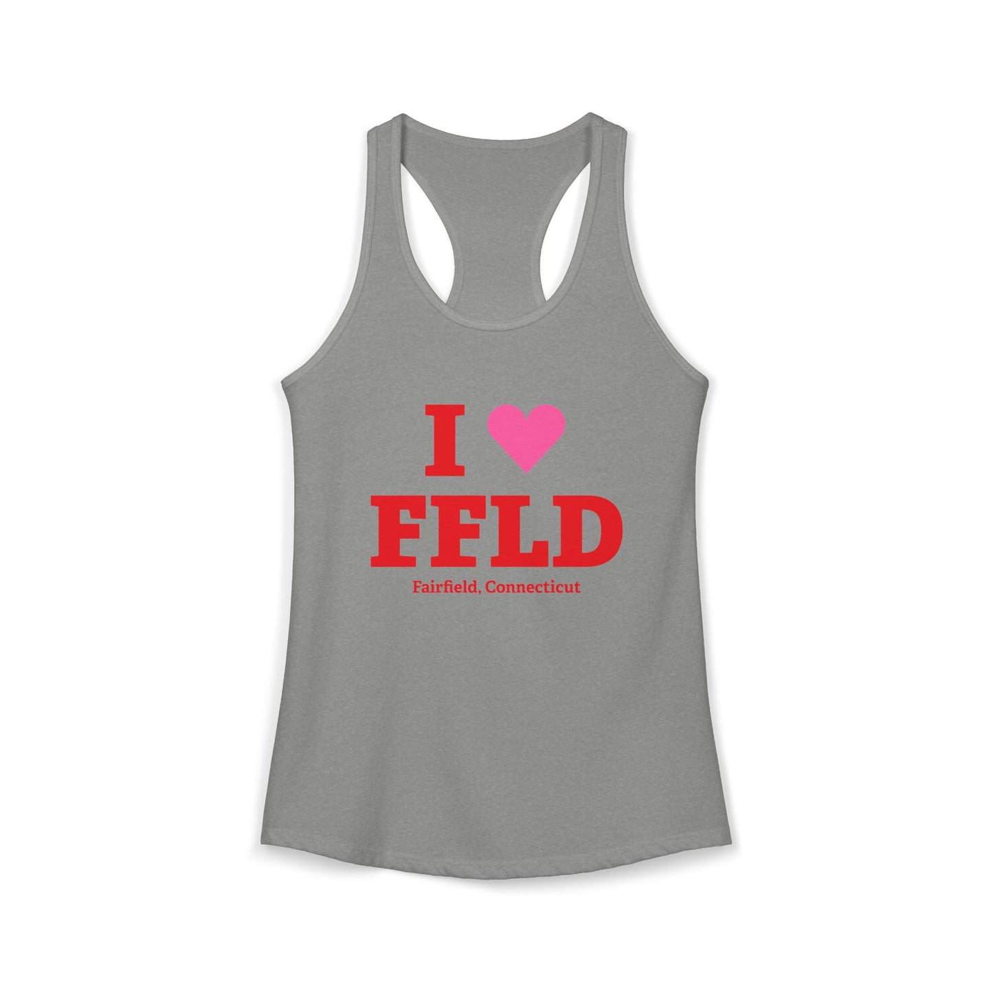 I Heart FFLD Women's Ideal Racerback Tank Top