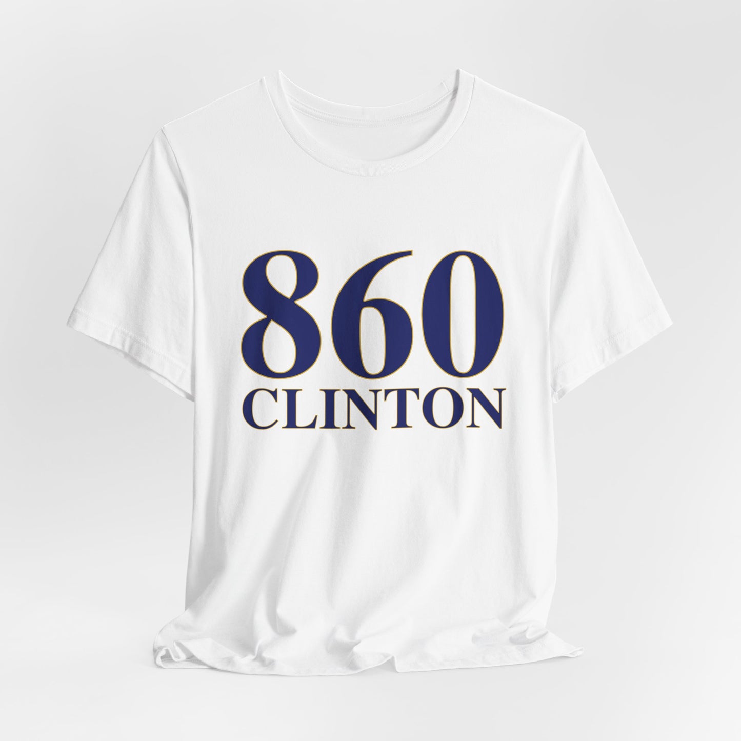 860 Clinton Unisex Jersey Short Sleeve Tee