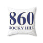 860 Rocky Hill Polyester Square Pillow