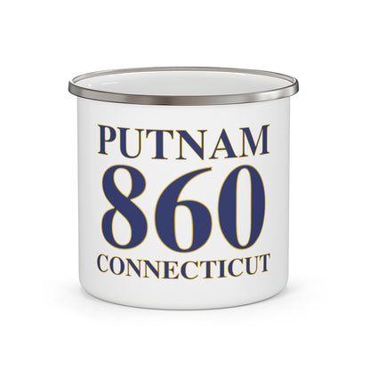 Putnam 860 Connecticut Enamel Camping Mug