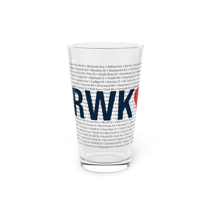 Norwalk Love Pint Glass, 16oz