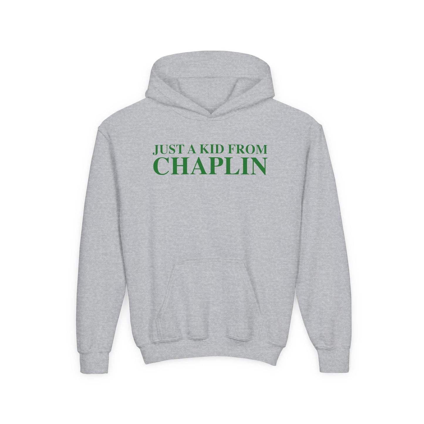 Just a kid from Chaplin Youth Heavy Blend Hooded Sweatshirt