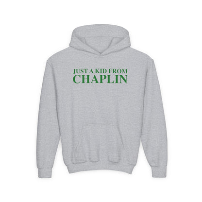 Just a kid from Chaplin Youth Heavy Blend Hooded Sweatshirt