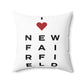 New Fairfield Vision Spun Polyester Square Pillow