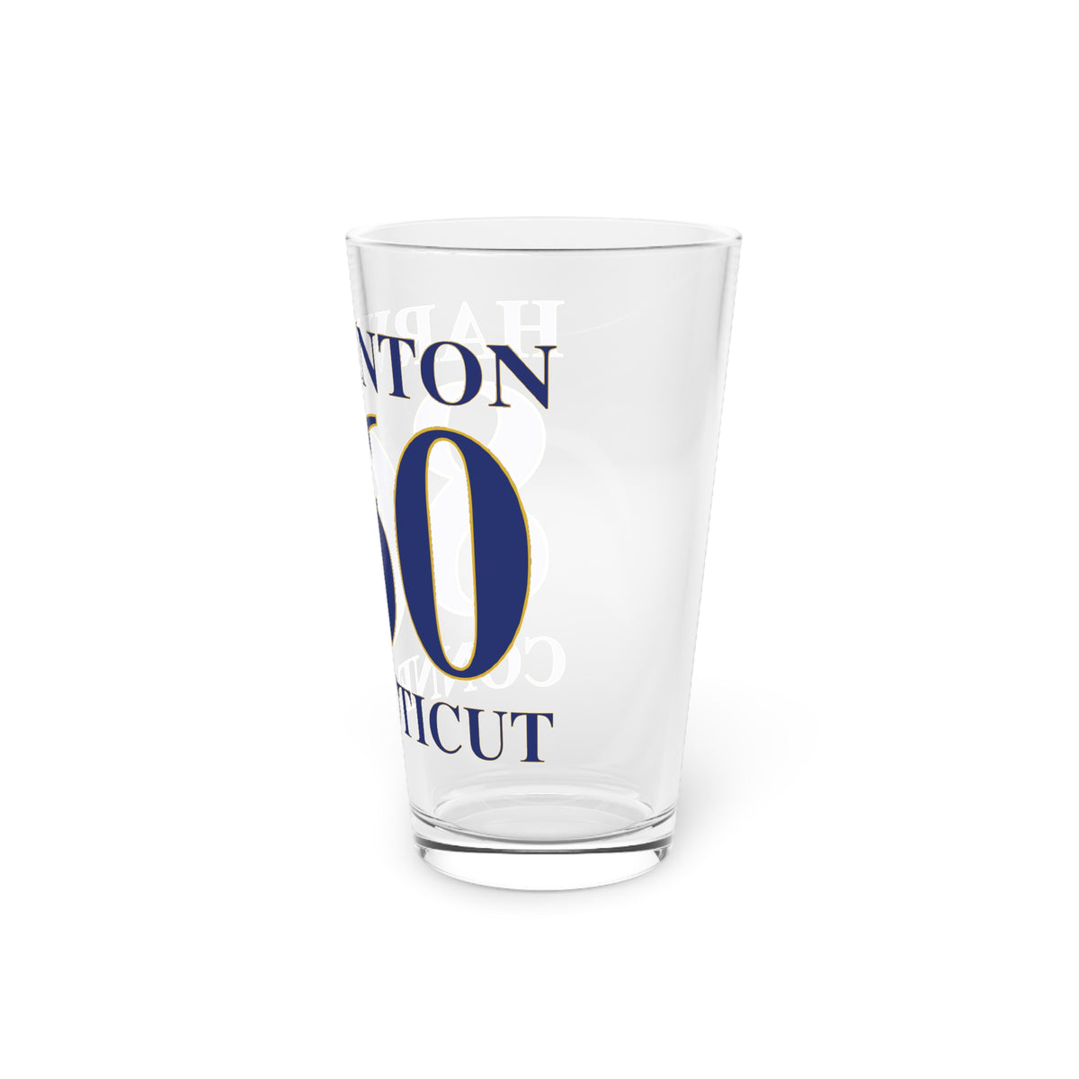 Harwinton 860 Connecticut Pint Glass, 16oz