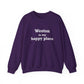 Weston Is My Happy Place Unisex Heavy Blend™ Crewneck Sweatshirt