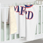 203 Milford Red White & Blue Sherpa Fleece Blanket