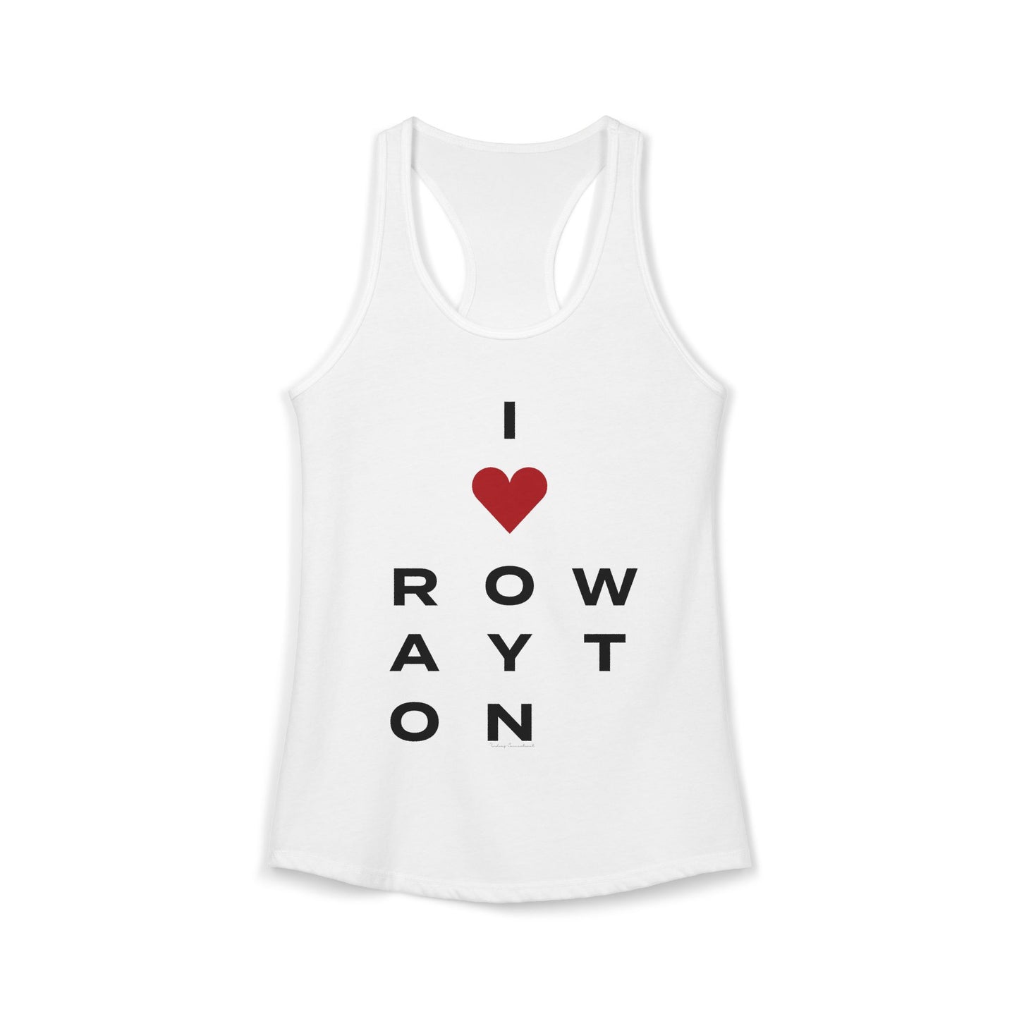 Rowayton Vision Women's Ideal Racerback Tank Top