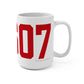 06607 Bridgeport Connecticut Zip Code Mug 15oz