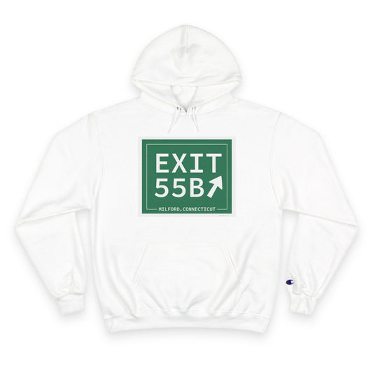 Vintage Exit 55B WCP Sign Champion Hoodie