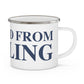 Just a kid from Sterling Enamel Camping Mug