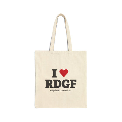 I Heart RDGF Cotton Canvas Tote Bag
