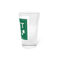 Vintage Exit 40B Merritt Parkway Sign Pint Glass, 16oz
