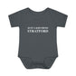 Just a kid from Stratford Infant Baby Rib Bodysuit
