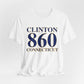 Clinton 860 Connecticut Unisex Jersey Short Sleeve Tee