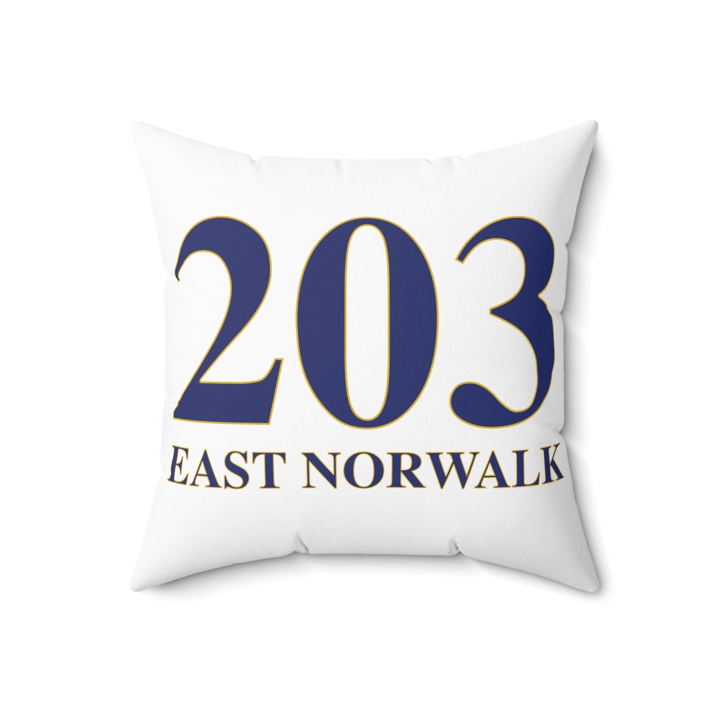 203 East Norwalk Spun Polyester Square Pillow
