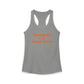 Plainfield is My Happy Place Women's Ideal Racerback Tank Top
