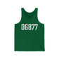 06877 Ridgefield CT Zip Code Unisex Jersey Tank Top