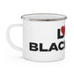 Love Black Rock Enamel Camping Mug