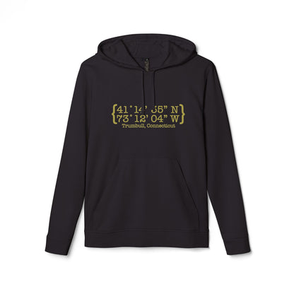 Trumbull Coordinates adidas® Unisex Fleece Hoodie