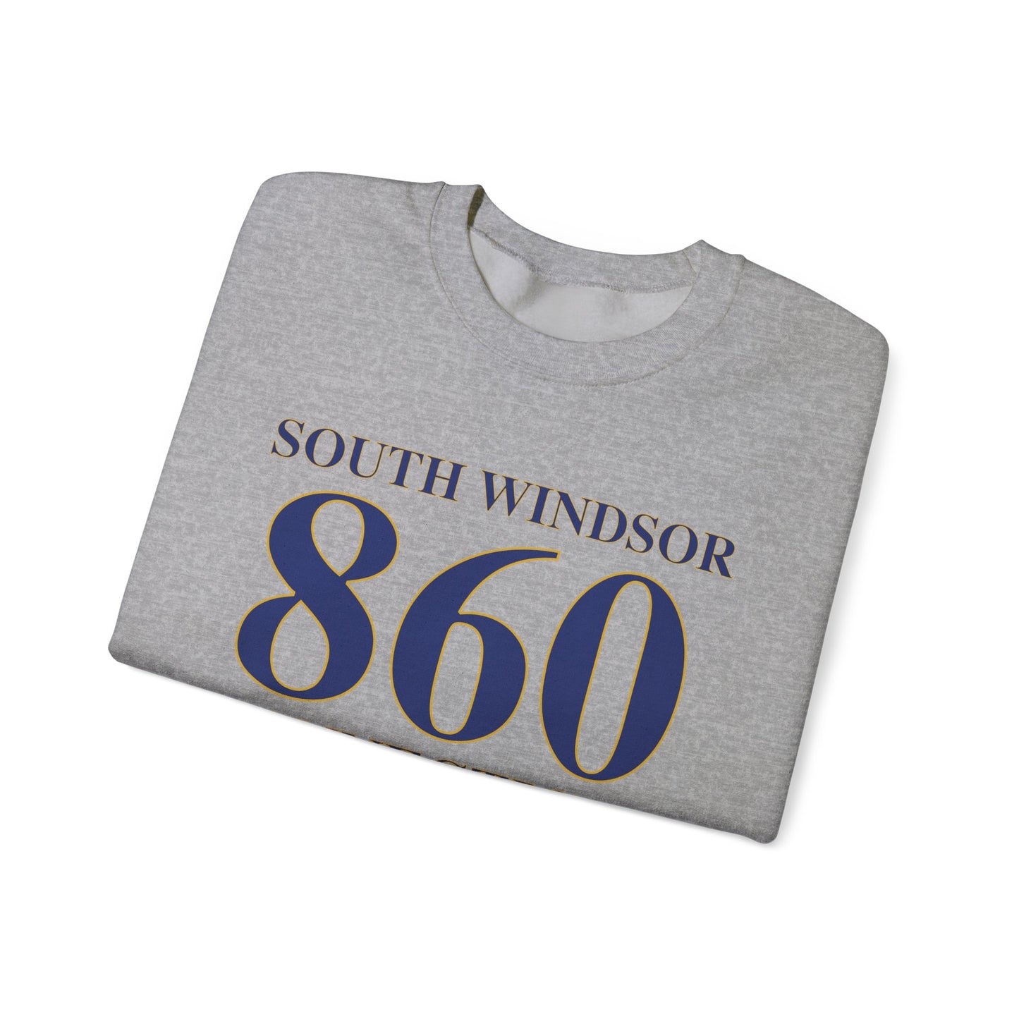 South Windsor 860 Connecticut Unisex Heavy Blend™ Crewneck Sweatshirt