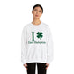 I Clover East Hampton (green) Unisex Heavy Blend™ Crewneck Sweatshirt