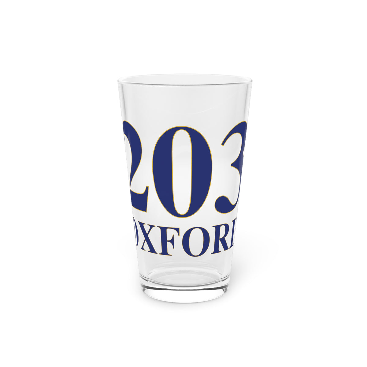 203 Oxford Pint Glass, 16oz